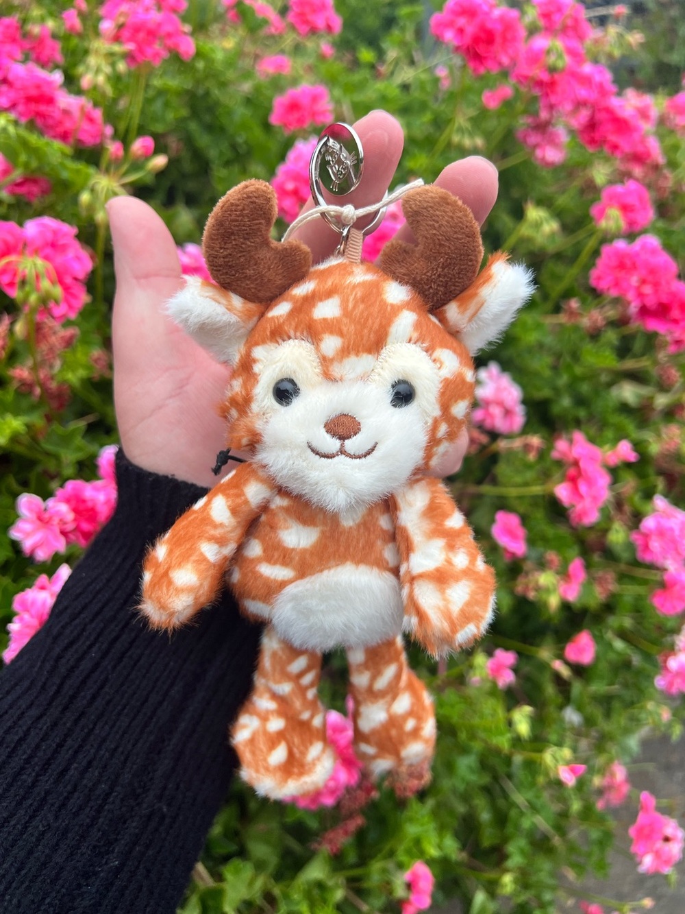DEER PLUSH KEYCHAIN